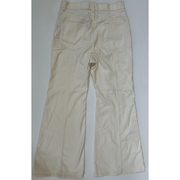 Polo Ralph Lauren Women’s Stretch Twill Flare Jeans Chic Cream Size 31 NWT $298 - Picture 2 of 9